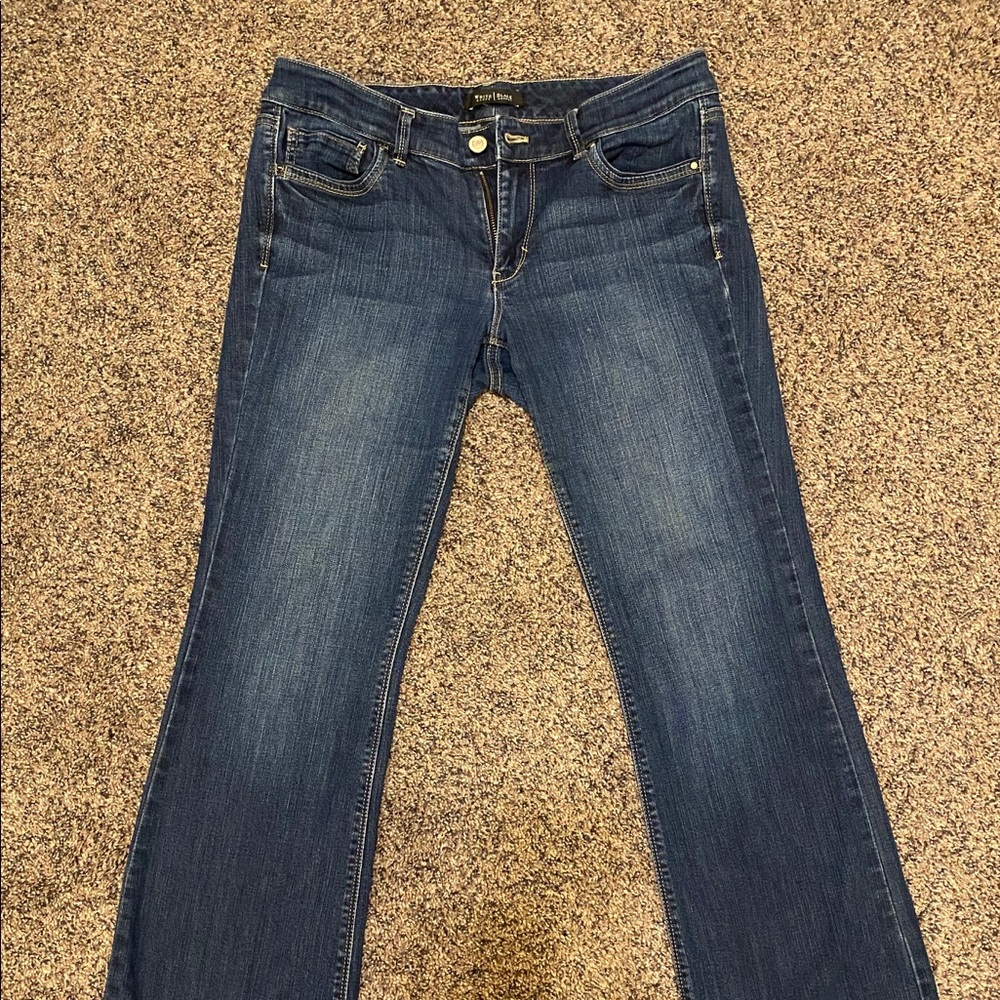 WHBM boot leg jeans